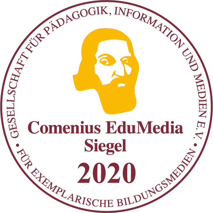 Auszeichnung Comenius EduMedia Siegel