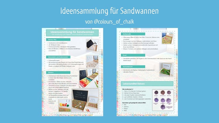 Download: Ideen für die Sandwanne