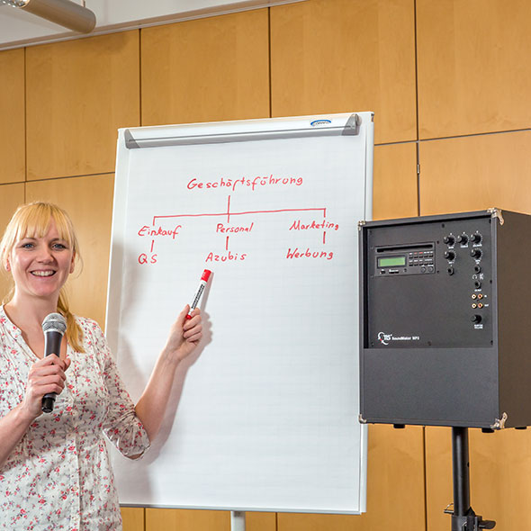 TLS-SoundMaker bei der Präsentation