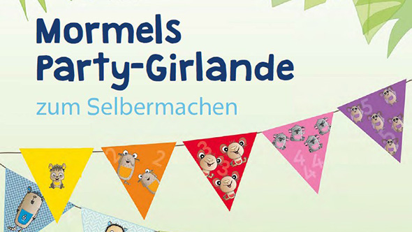 Vorschau Bastelanleitung „Party-Girlande“