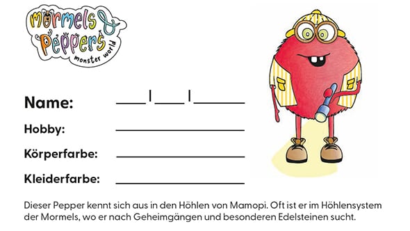 Vorschau Arbeitsblätter „Rote Pepper“