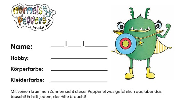 Vorschau Arbeitsblätter „Dunkelgrüne Pepper“