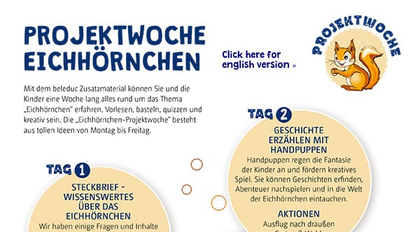 Vorschau Eichhörnchen-Projektwoche