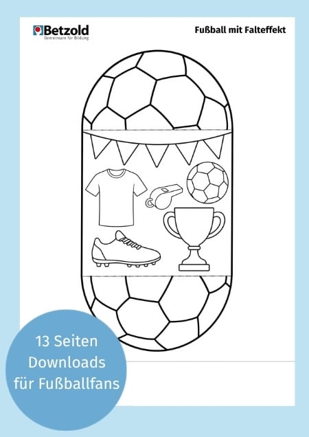 Faltfussball: Vorlage