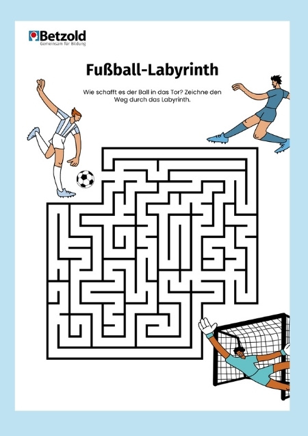 Fussball-Labyrinth