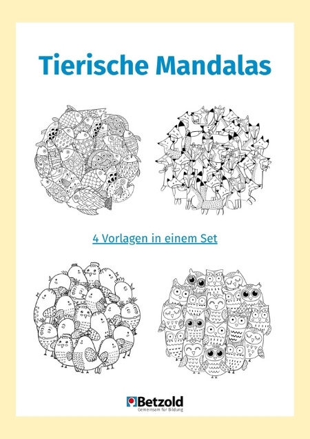 Bilderset: Tierische Mandalas