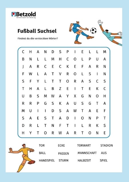 Fussball-Suchsel
