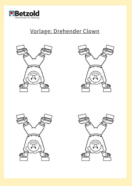 Vorlage: Drehender Clown