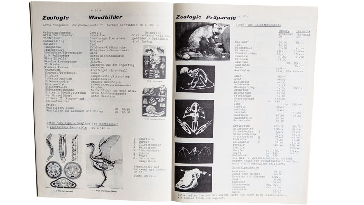 Betzold-Katalog aus dem Jahr 1973
