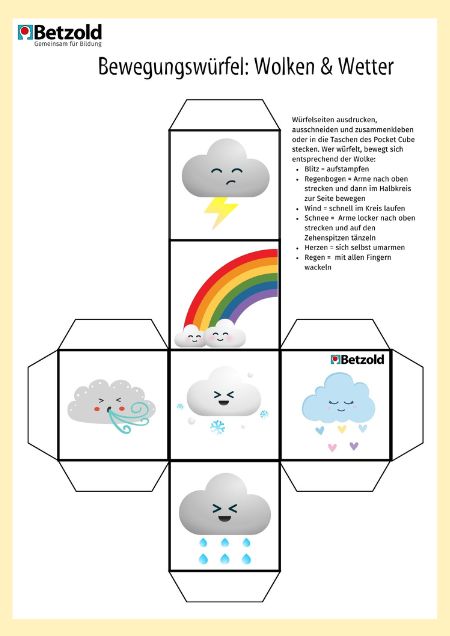 Bewegungswürfel: Wolke