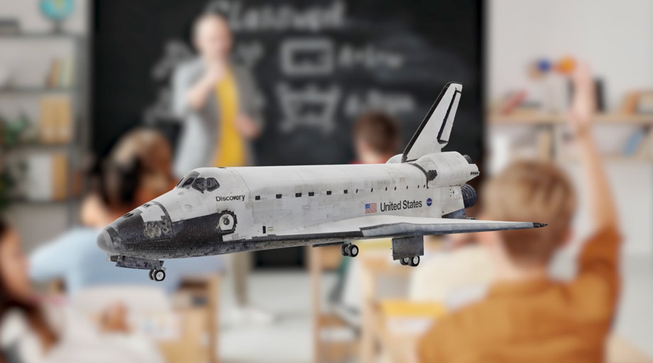 ClassVR Xplorer 3D-Asset Shuttle