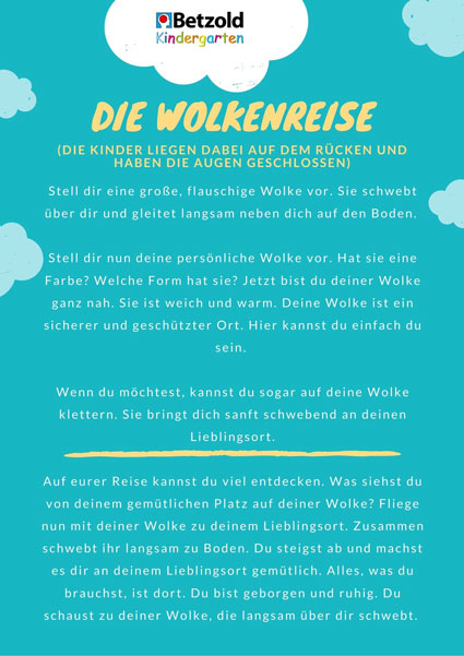 Fantasiereise: Die Wolkenreise