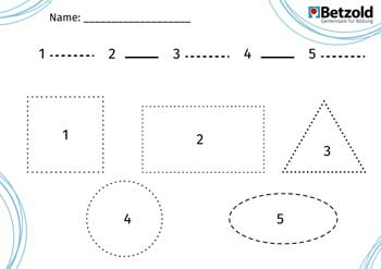 Vorlage: Geometrische Formen