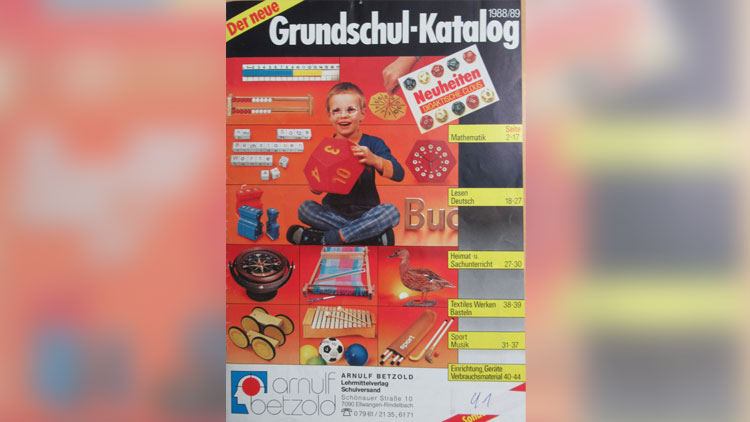 Betzold-Katalog 1988/89