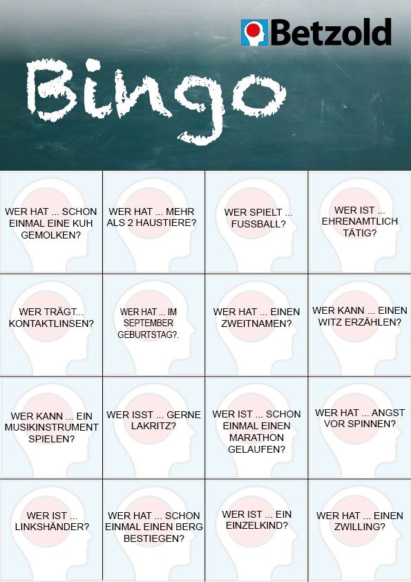 Bingo: Elternabend