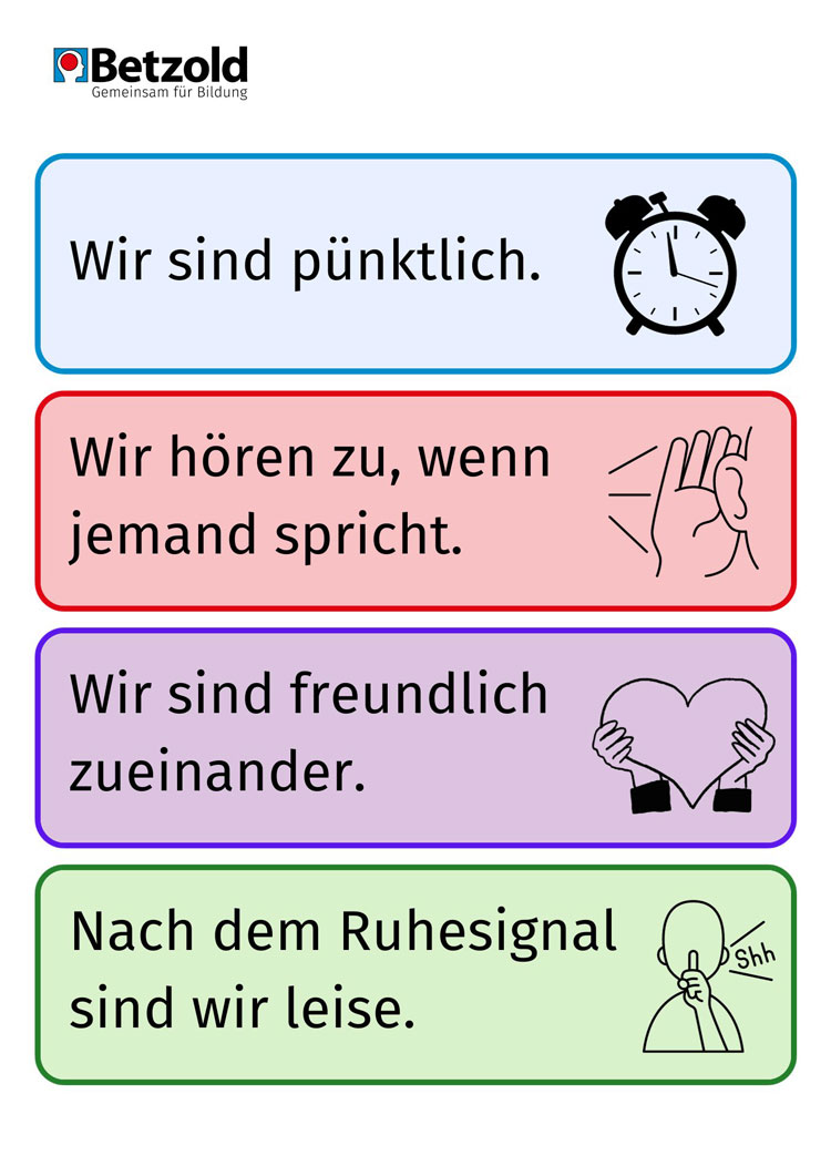 Klassenregeln Primarschule