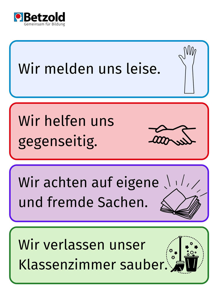 Klassenregeln Primarschule
