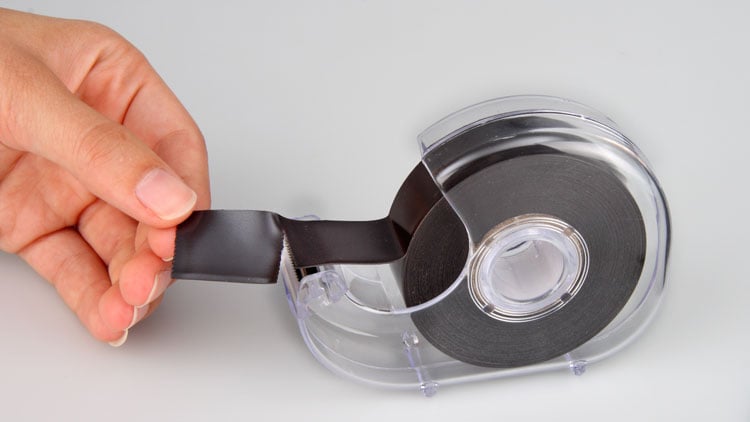 Magnetband auf Abroller