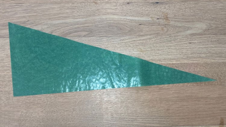 Transparentpapiervorlage für Nautilusspirale