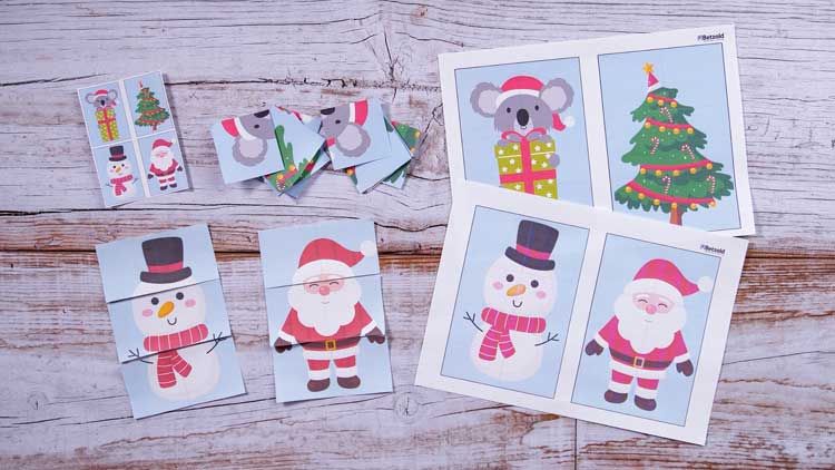 Puzzle: Weihnachtsmotive