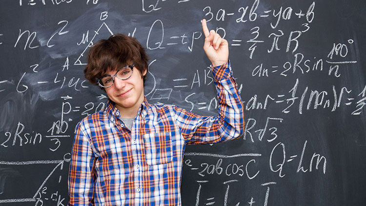 Schüler meldet sich