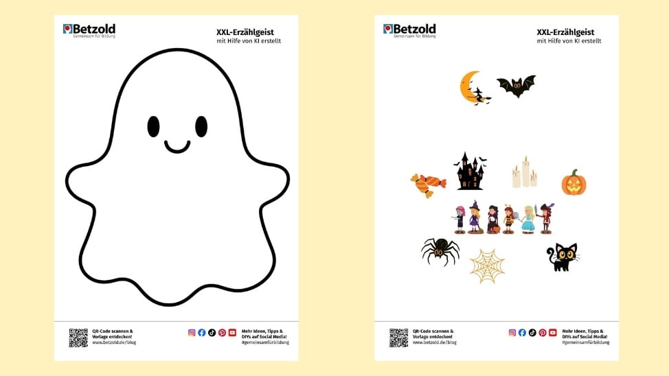Download für Sprechanlässe zu Halloween
