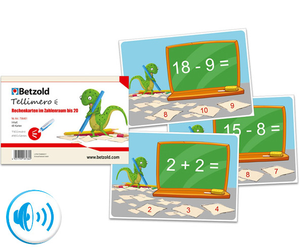 Rechenkarten im Zahlenraum bis 20