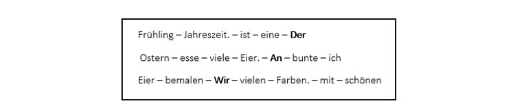 Wortschatz-Puzzle