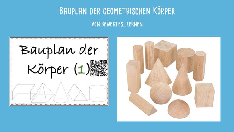 Material zum Thema geometrische Körper