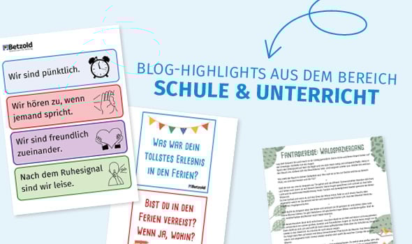 Blog-Highlights aus dem Bereich Schule & Unterricht