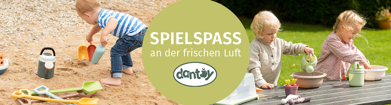 Spielspassan der frischen Luft mit Dantoy