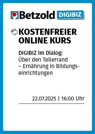 DIGIBIZ im Dialog: Über den Tellerrand - Ernährung in Bildungseinrichtungen