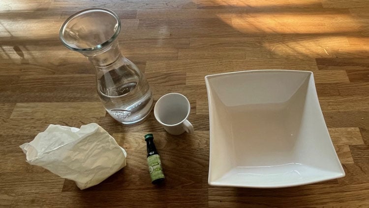 Zutaten für Oobleck