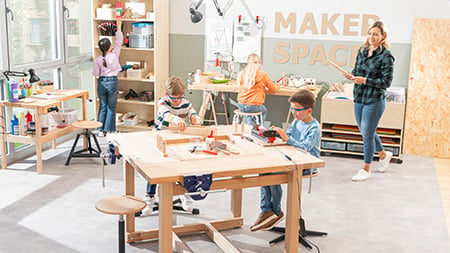 Raum für Makerspace