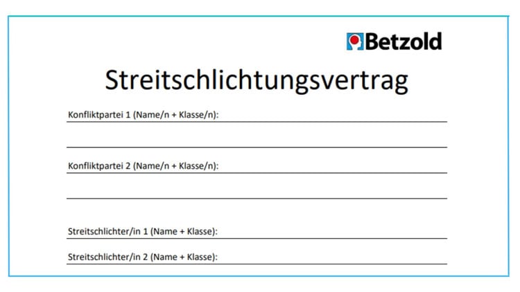 Streitschlichtungsvertrag