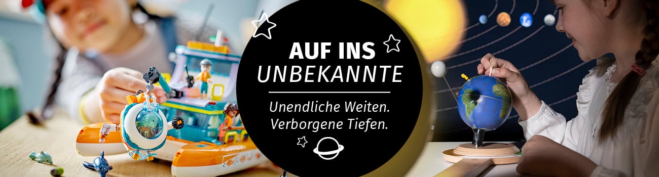 Auf ins Unbekannte: Unendliche Weiten, verborgene Tiefen