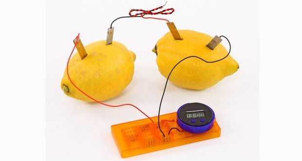 Zitronenbatterie